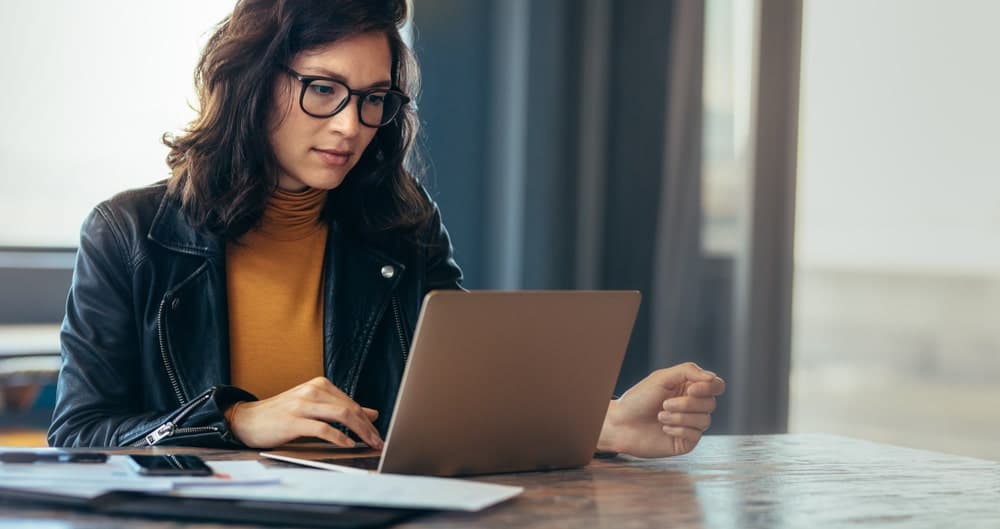 Businesswoman learning about ASC X12 EDI
