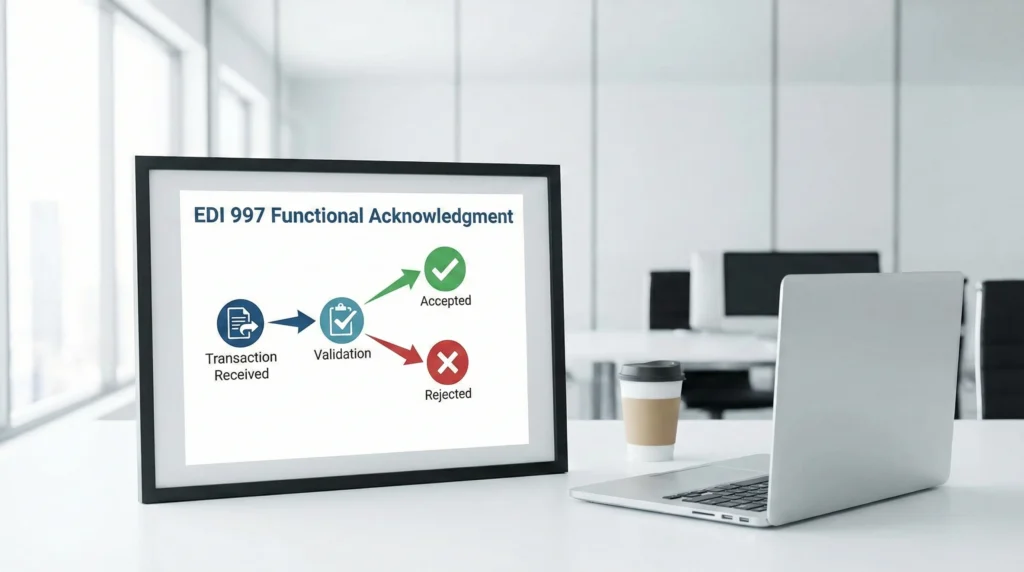edi 997 functional acknowledgment illustration