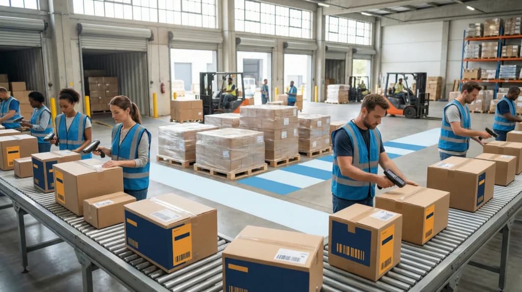 Warehouse dock with amazon edi integration