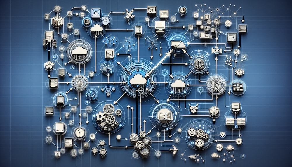 illustration representing the testing of an edi system